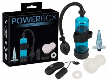 4 CZĘŚCIOWY ZESTAW EROTYCZNY POWERBOX MEN'S KIT