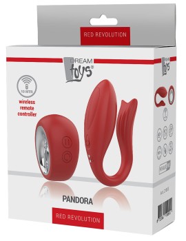 Masażer Dla Par Red Revolution Pandora