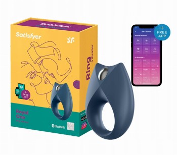 Wibrujący Pierścień Na Penisa Satisfyer Royal One