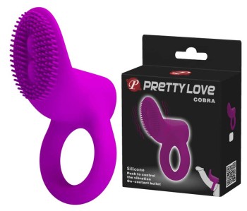 Wibrujący Pierścień Erekcyjny Na Penisa Cobra