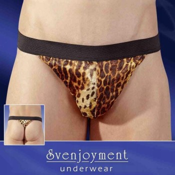 MĘSKIE STRINGI PANTERKA ROZMIAR UNIWERSALNY S/L
