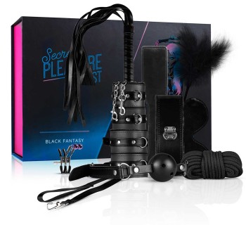 Zestaw Erotyczny Secret Pleasure Black Fantasy