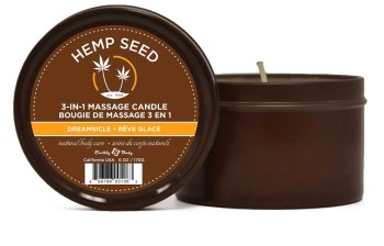 Świeca Do Masażu 3w1 Dreamsicle Hemp Seed 170g