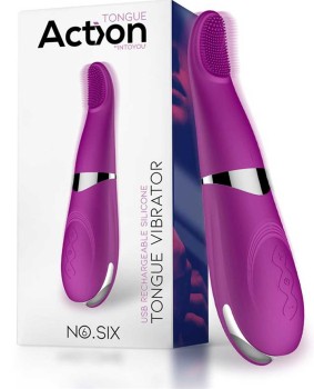 Silikonowy Wibrator Stymulator Łechtaczki Tongue