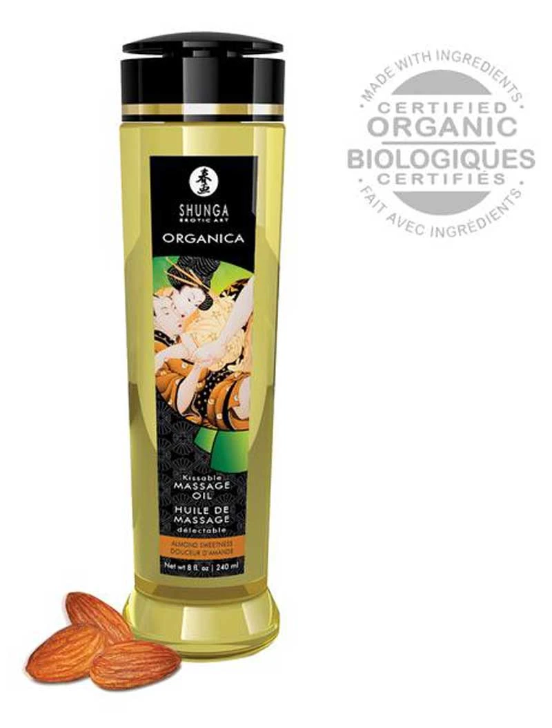 Organiczny olejek do masażu Shunga Almond 240ml 