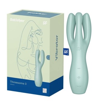 Wibrator Typu Lay-on Satisfyer Threesome 3 Silniki