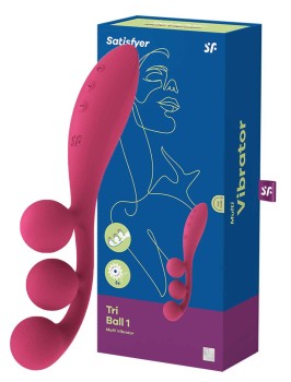 Multiwibrator Satisfyer Stimulator Tri Ball 1 Red