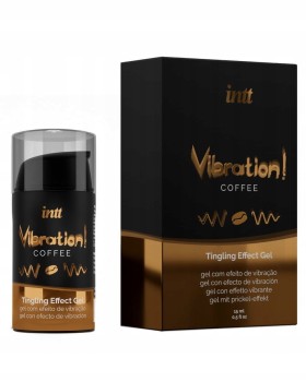 Wibrator W Płynie Intt Liquid Vibration Coffee 15 Ml