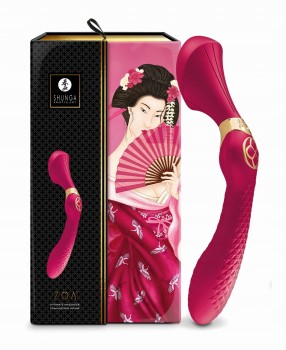 Ekskluzywny Masażer Shunga Zoa Raspberry