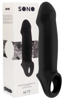 Przedłużająca Nakładka Na Penisa I Jądra Sono No.17