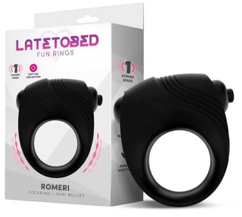 Wodoodporny Wibrujący Pierścień Na Penisa Romeri