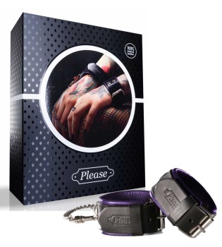 Luksusowe Skórzane Kajdanki Damskie Please Jane