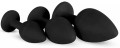 Diamond Plug Set Zestaw 3 Silikonowych Korków Anal