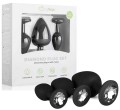 Diamond Plug Set Zestaw 3 Silikonowych Korków Anal