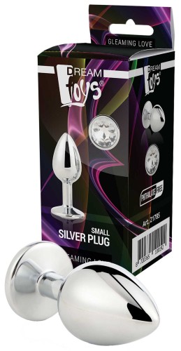 Aluminiowy Korek Analny Gleaming Love Small