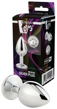 Aluminiowy Korek Analny  Gleaming Love Medium