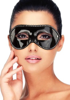 Czarna Maska Na Oczy  Black Mask for Party