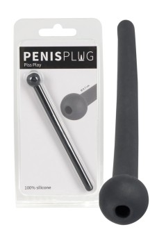 Silikonowy Dilator Z Otworem Piss Play 7 Mm