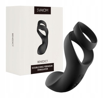 Benedict Svakom Podwójny Ring Na Penisa Ze Stymulacją Krocza