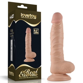 Realistyczne Dildo Real Extreme Z Przyssawką 21,5 Cm