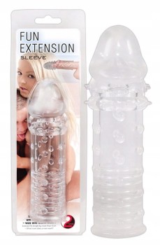 Adonis Extension Przedłużająca Nakładka Na Penisa Z Wypustkami