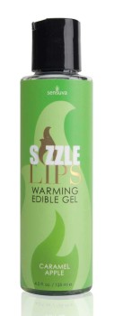 Rozgrzewający Żel Stymulujący Sizzle Lips Warming Caramel Apple 125 Ml
