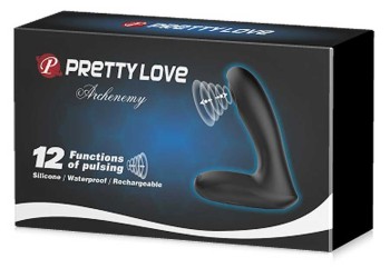 Silikonowy Pulsujący Masażer Prostaty Pretty Love Archenemy