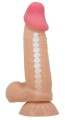 Realistyczne Dildo Z Przyssawką Sliding Skin