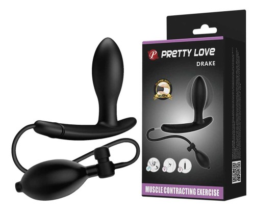 Pompowany Silikonowy Korek Analny