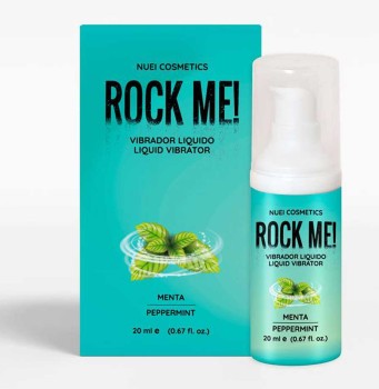 Żel Stymulujący Wibrator W Płynie Rock Me! Liquid Vibrator Mint 20 Ml