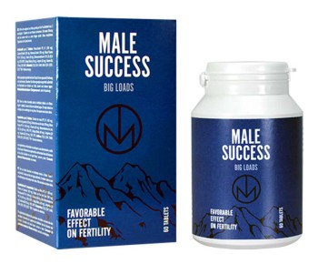 Tabletki Poprawiające Płodność Male Success Big Loads 60 Szt.