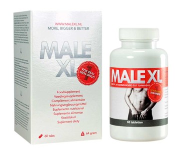 Tabletki Male XL Penis Enlargement Na Powiększenie Penisa I Erekcję 60 Szt.