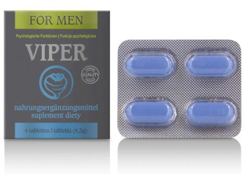 Tabletki Poprawiające Potencję Viper For Men 4 Szt.