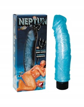 Żelowy Wibrator Neptun Z Płynną Regulacją Drgań