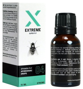 Krople Hiszpańska Mucha Extreme Super Fly 15 Ml