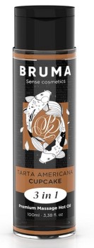 Olejek Do Masażu Bruma Premium Massage Hot Oil Cupcake 3 In 1 100 Ml
