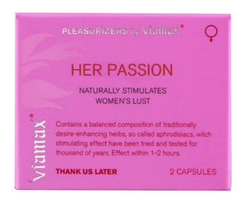 Tabletki Dla Kobiet Naturalny Suplement Diety Viamax Her Passion 2 Szt.