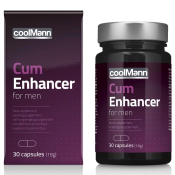 Coolmann Cum Enhancer - Naturalne Kapsułki Wspierające Produkcję Spermy