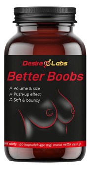 Naturalne Kapsułki Better Boobs Na Powiększenie Piersi 90 Szt.