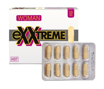 eXXtreme Libido Caps Dla Kobiet Naturalny Suplement Na Poprawę Libido 10 Szt