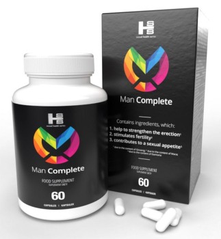 Kapsułki Man Complete Kompleksowo Poprawiające Sprawność Seksualną 60 Szt.