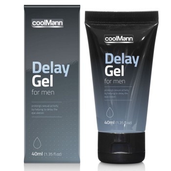 Krem Opóźniający Wytrysk CoolMann Delay Gel - Przedłużający Stosunek 40 Ml
