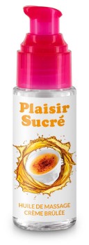 Zapachowy Olejek do Masażu Plaisir Sucre Creme Brulee 50 ml