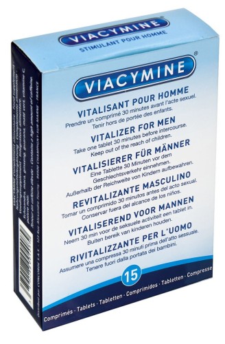 Viacymin Men - Naturalne Tabletki Na Potencję Erekcja