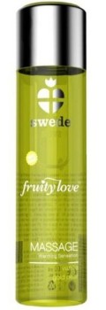Olejek Do Masażu Fruity Love Warming Effect Vanilla and Gold Pear 60 Ml