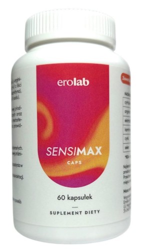 Sensimax Caps Tabletki Na Potencję, Erekcję I Libido