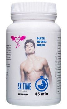 SX Time – Skuteczne Tabletki Opóźniające Wytrysk 60 szt.