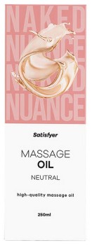 Bezzapachowy Olejek do Masażu Satisfyer Neutral 250 ml
