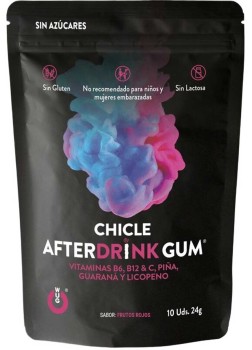 Wug After Drink Na Kaca Guma Do Żucia Regeneracja Guarana Witalność 10 Szt.