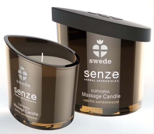 Swede Senze Euphoria Świeca do Masażu Wanilia i Sandałowiec 50 ml